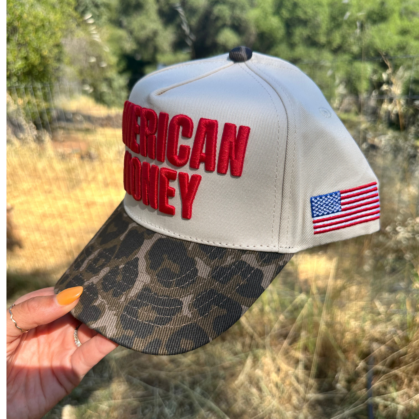 American Honey 3D Puff Embroidered Hat
