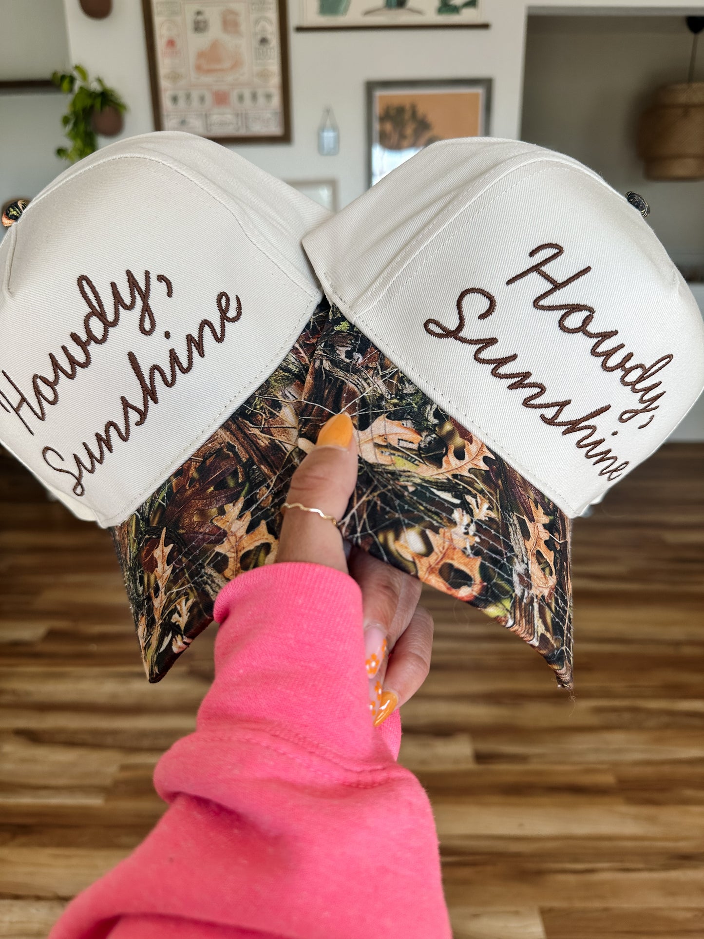 Howdy, Sunshine Camo Hat