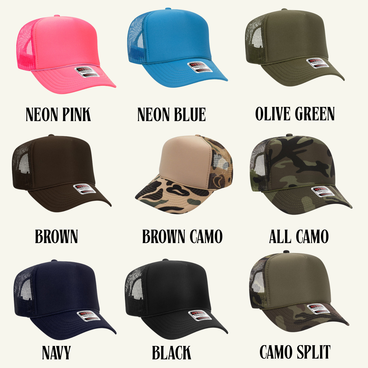 Meet Me At The Campground Embroidered Trucker Hat