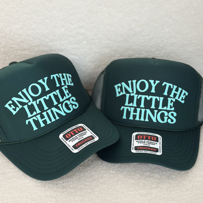 Puff Enjoy The Little Things Trucker Hat
