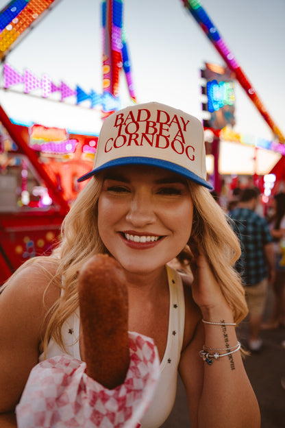 Bad Day To Be A Corndog Embroidered Hat