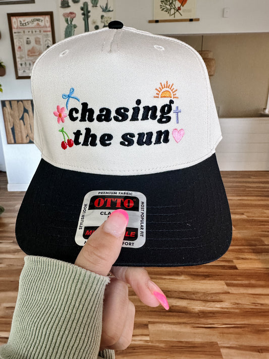 Chasing The Sun Embroidered Hat