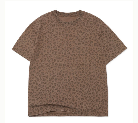 Oversized Vintage Leopard Tee