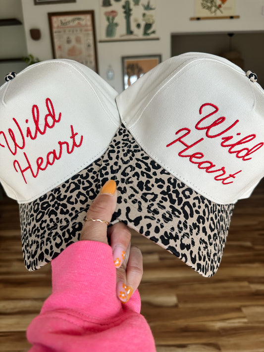 Wild Heart Leopard Hat