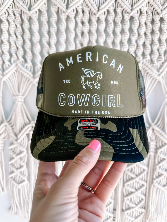 American Cowgirl Trucker Hat