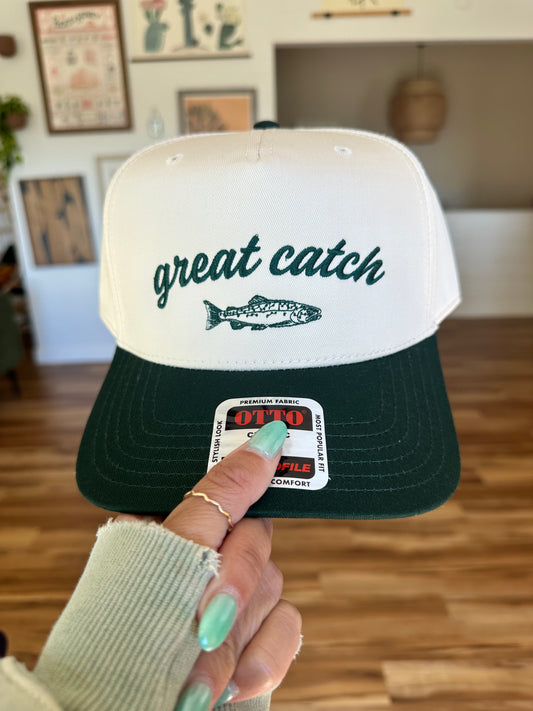 Great Catch Embroidered Hat
