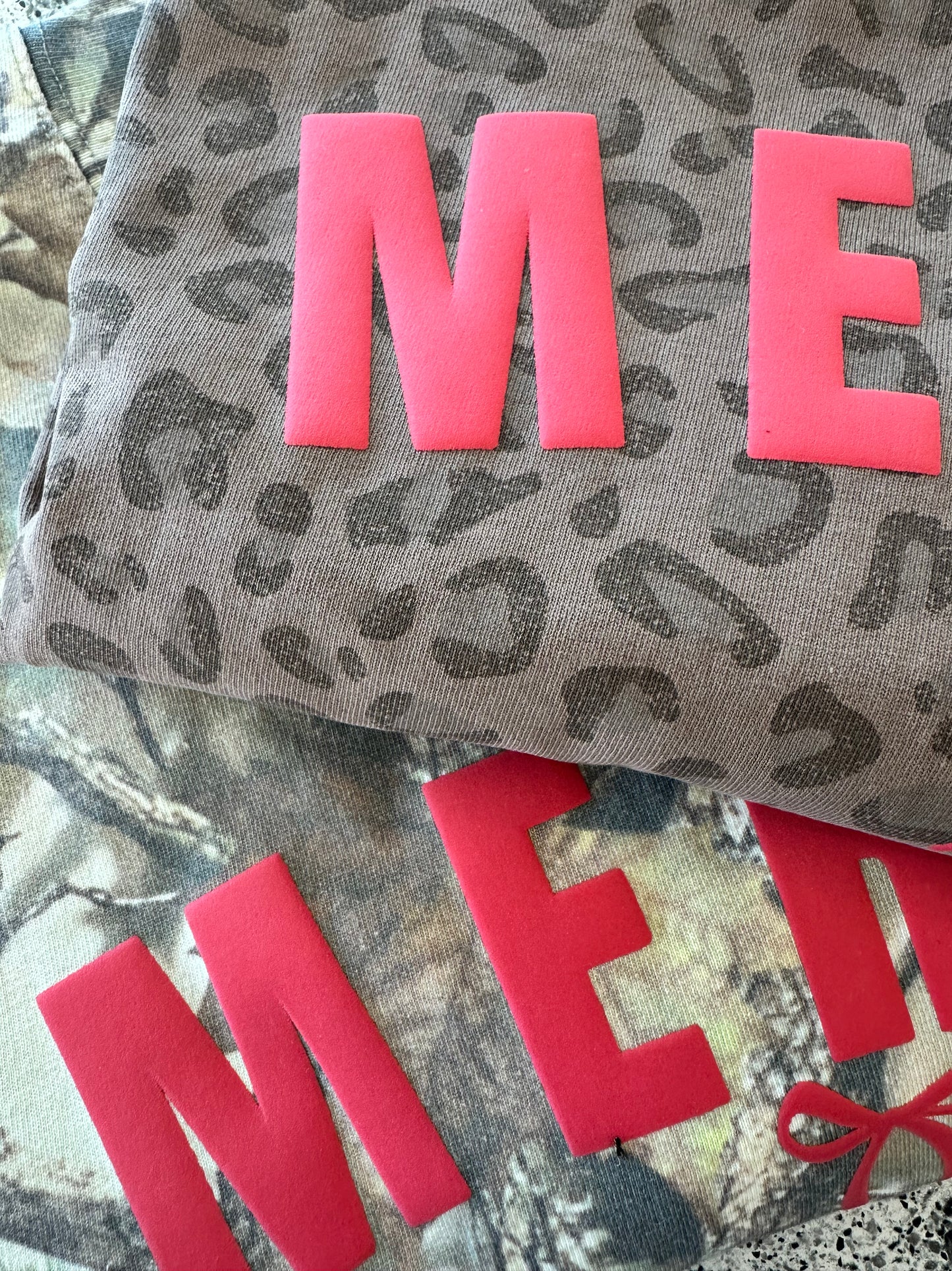 Merry 3D Puff Oversized Tee