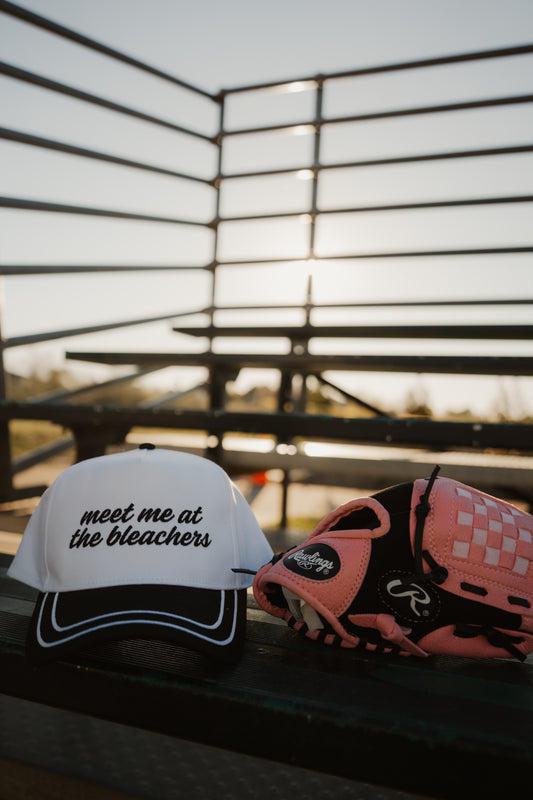 Meet Me At The Bleachers Embroidered Hat