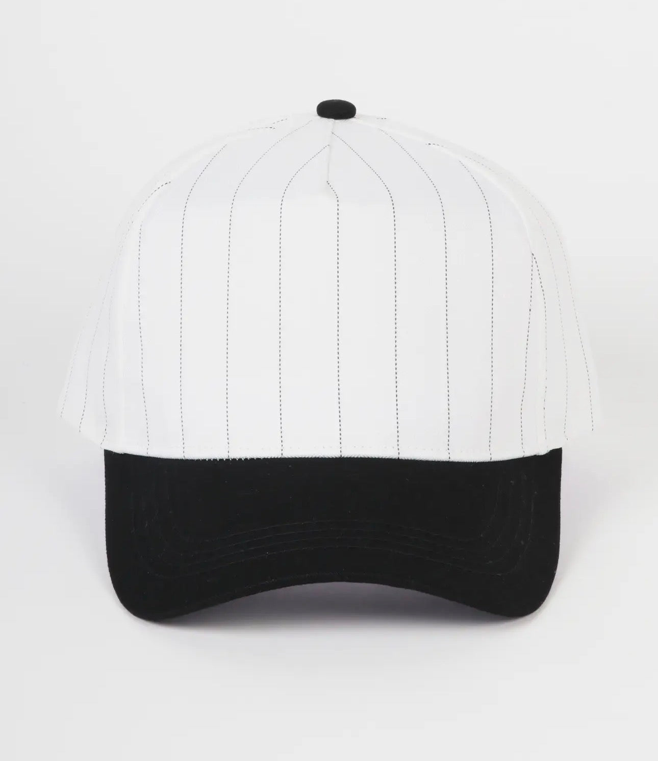 Baseball Mama Pinestripe Embroidered Hat