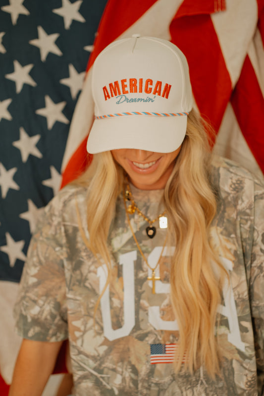 American Dreamin' Embroidered Hat