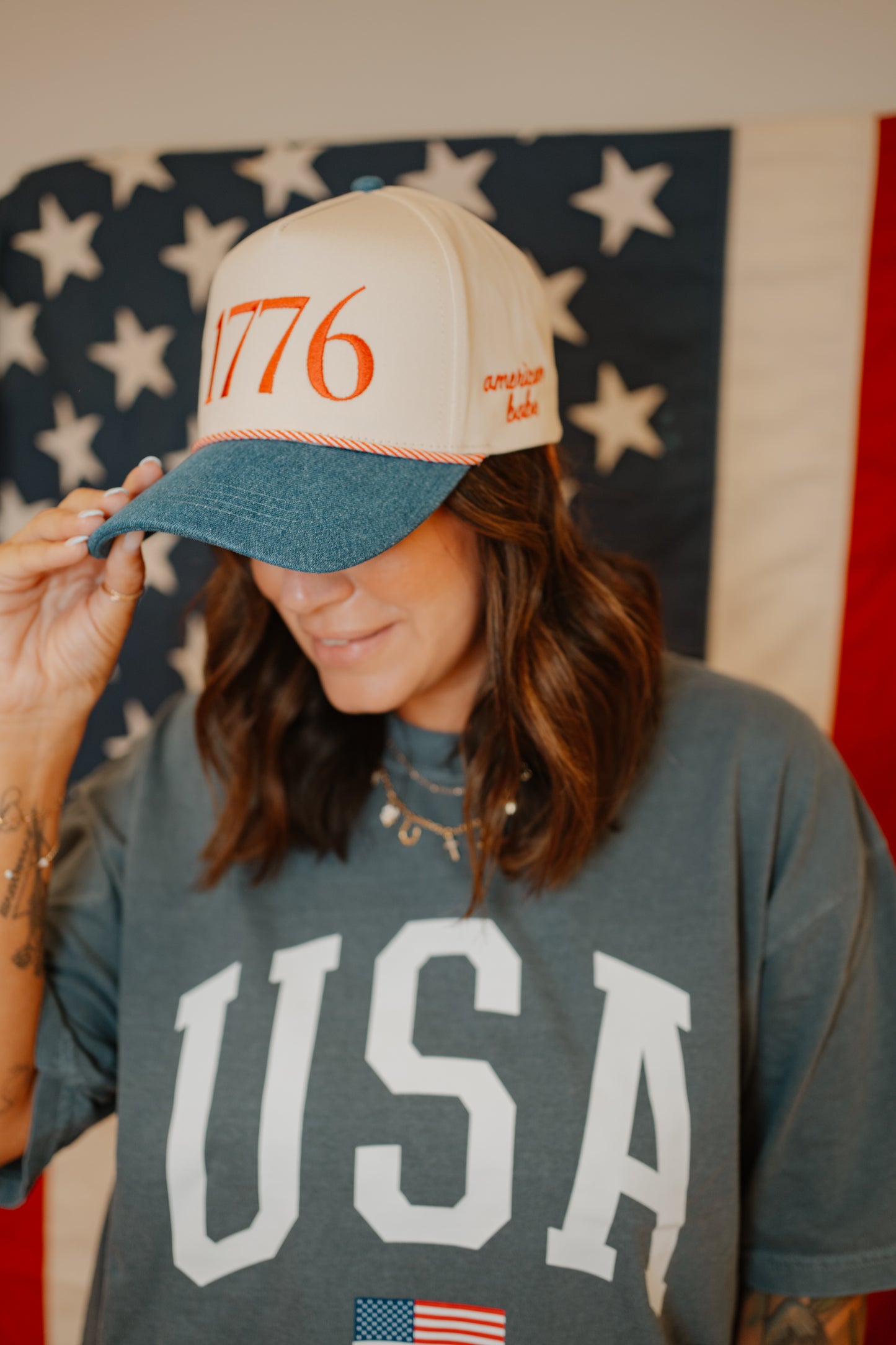 1776 Embroidered Hat
