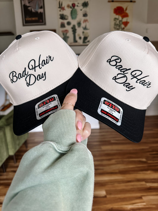 Bad Hair day Embroidered Hat