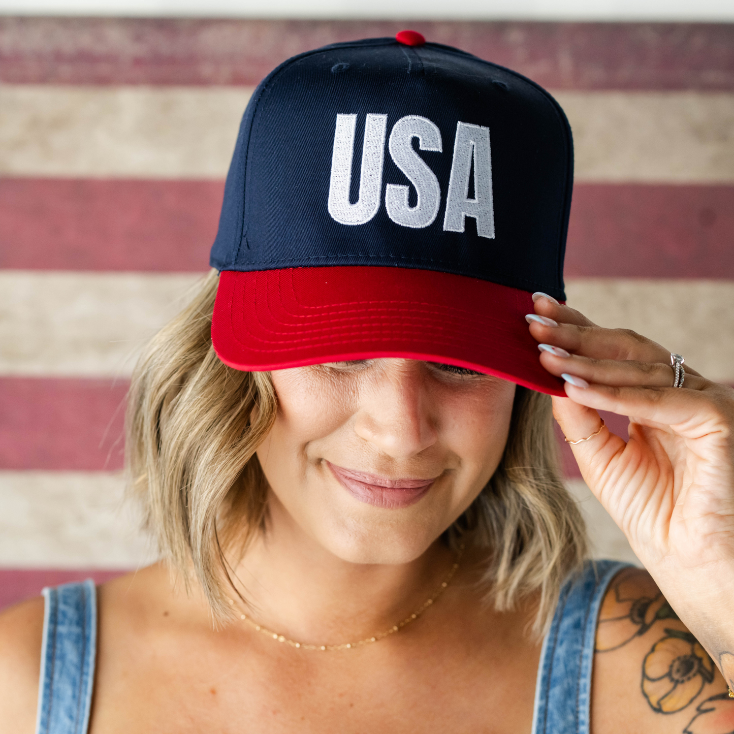 USA Embroidered Hat