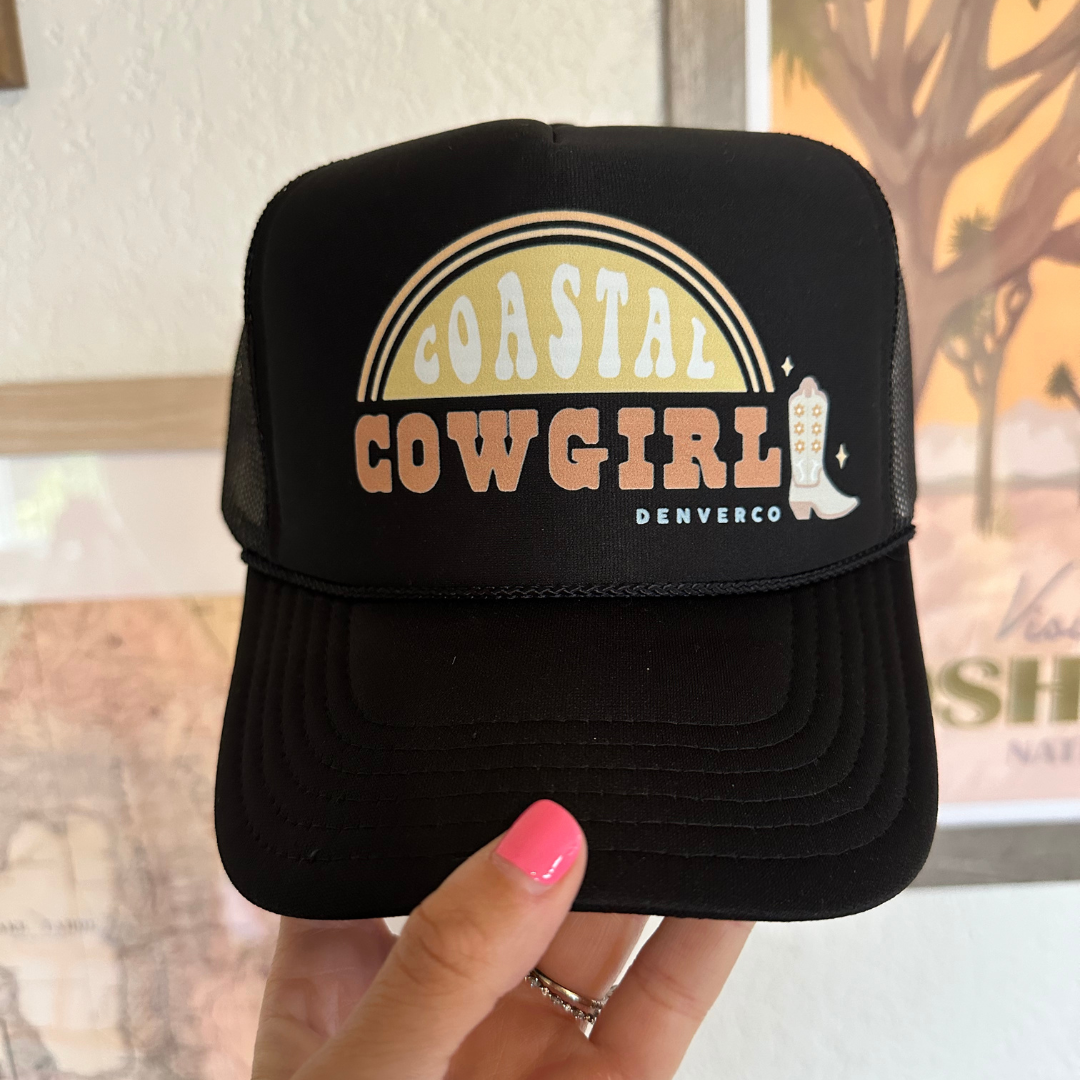 Coastal Cowgirl Trucker Hat