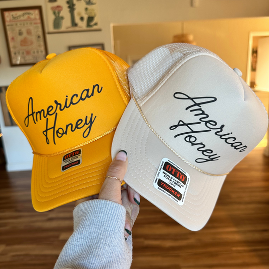 American Honey Foam Trucker Hat