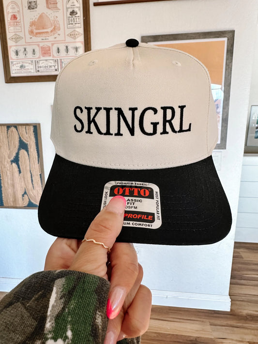 SKINGRL Embroidered Hat